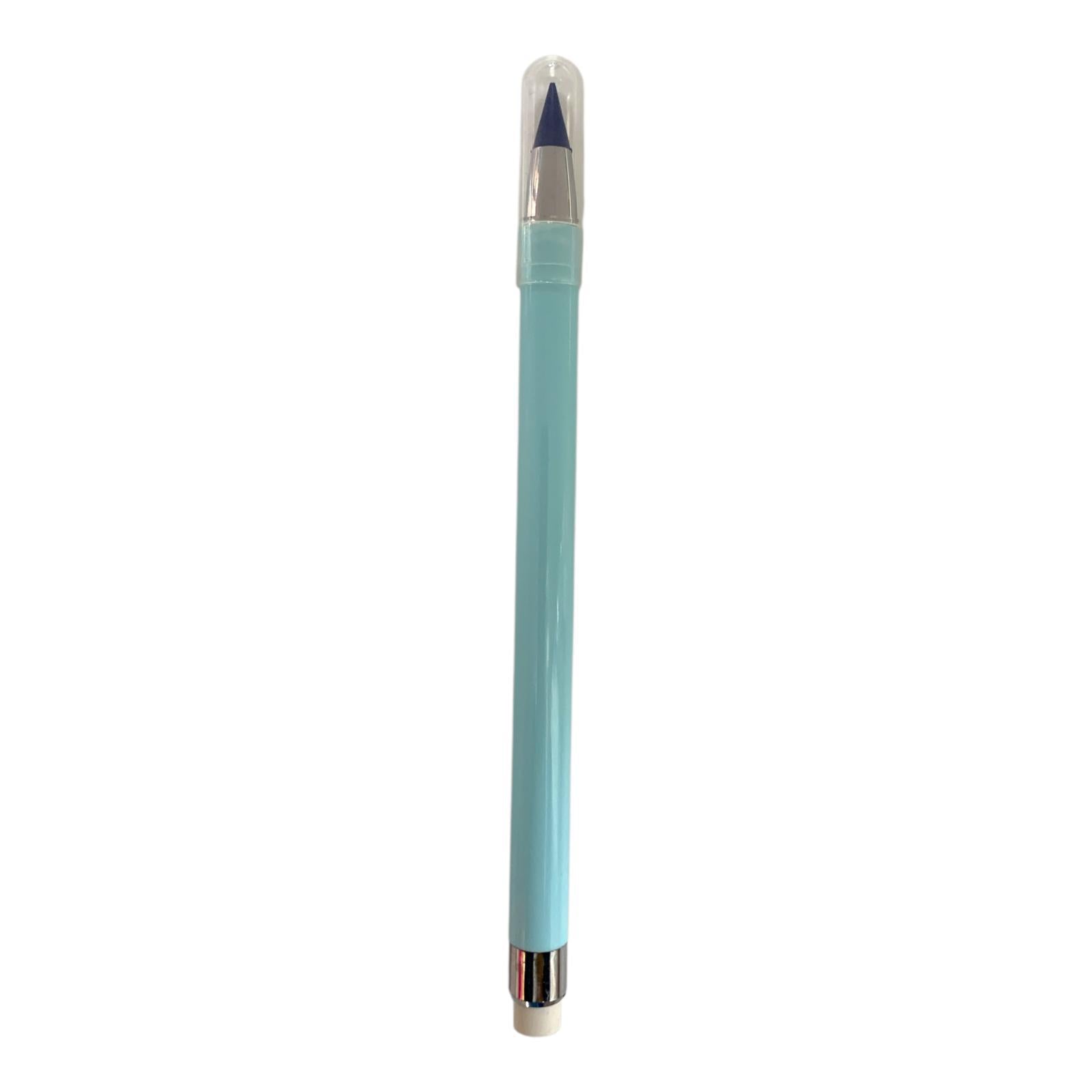 A&T Infinity Pencil Light Blue Color Writing || قلم انفيني اي اند تي رصاص بكتابة لون ازرق فاتح