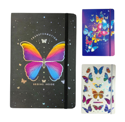 Butterflies Printed Notebook 20 x 15 Assorted Models || دفتر مطبوع حجم ١٥*٢٠ موديلات مختلفة الفراشات