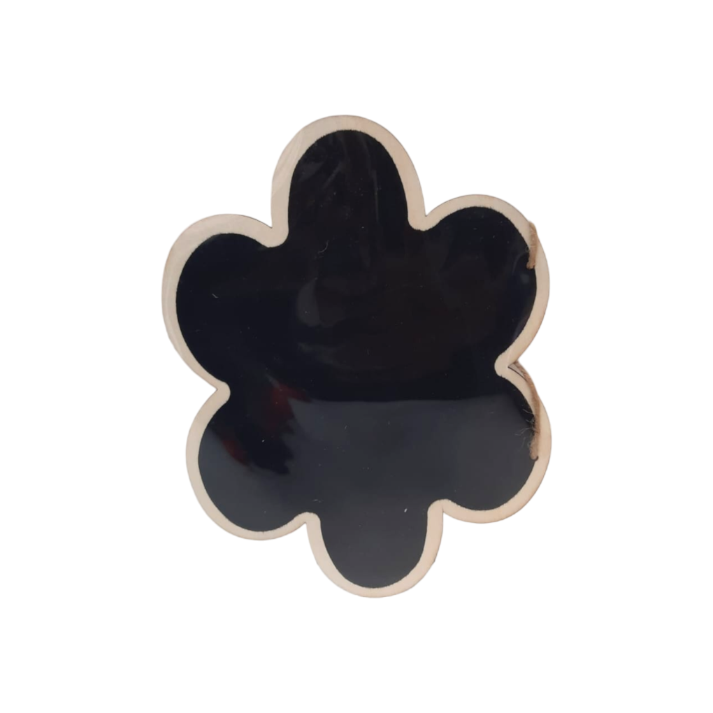 Clover Shaped Black Board || لوحة طباشير صبورة بلاك بورد شكل الزهره