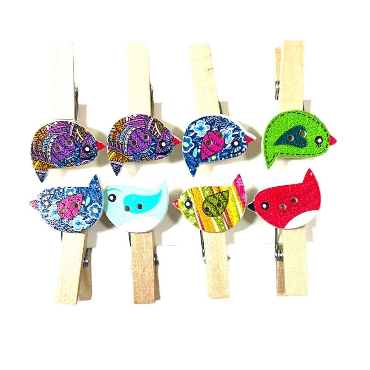 Bird Wooden Clip || ملاقط خشب عصفور