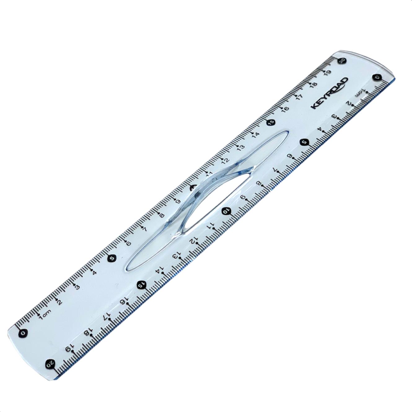 Transparent 20 Cm Ruler 📏 || مسطرة شفافة ٢٠ سم