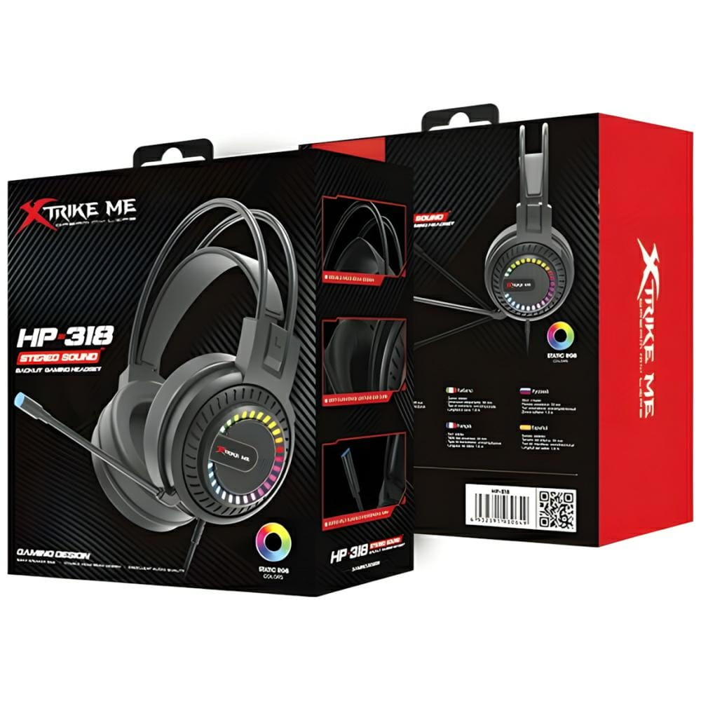 XTRIKE ME Headset XT ME HP-318 || سماعة قيمينق اكس سترايك