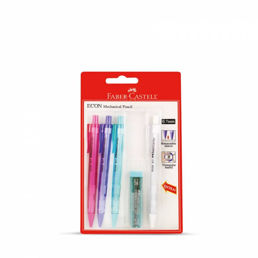 Faber Castell SUPER Econ mechanical Pencil 0.7 || قلم رصاص ميكانيكي من فيبر كاستل0.7
