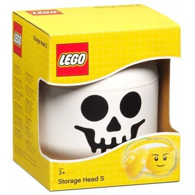 Lego Storage Head Small-Skeleton || علبة تخزين ليقو الجمجمه حجم صغير