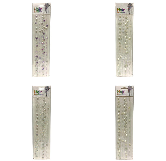 Hair Decoration Stickers Assorted Models || ستيكرات للشعر موديلات متنوعة