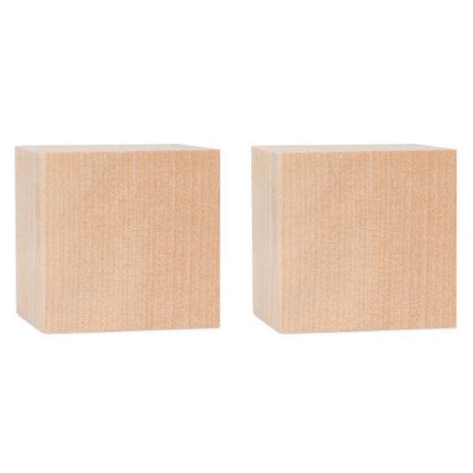 Wooden Cubes Jumbo Size Set of 2 || مكعبات خشب حجم جامبو شد 2