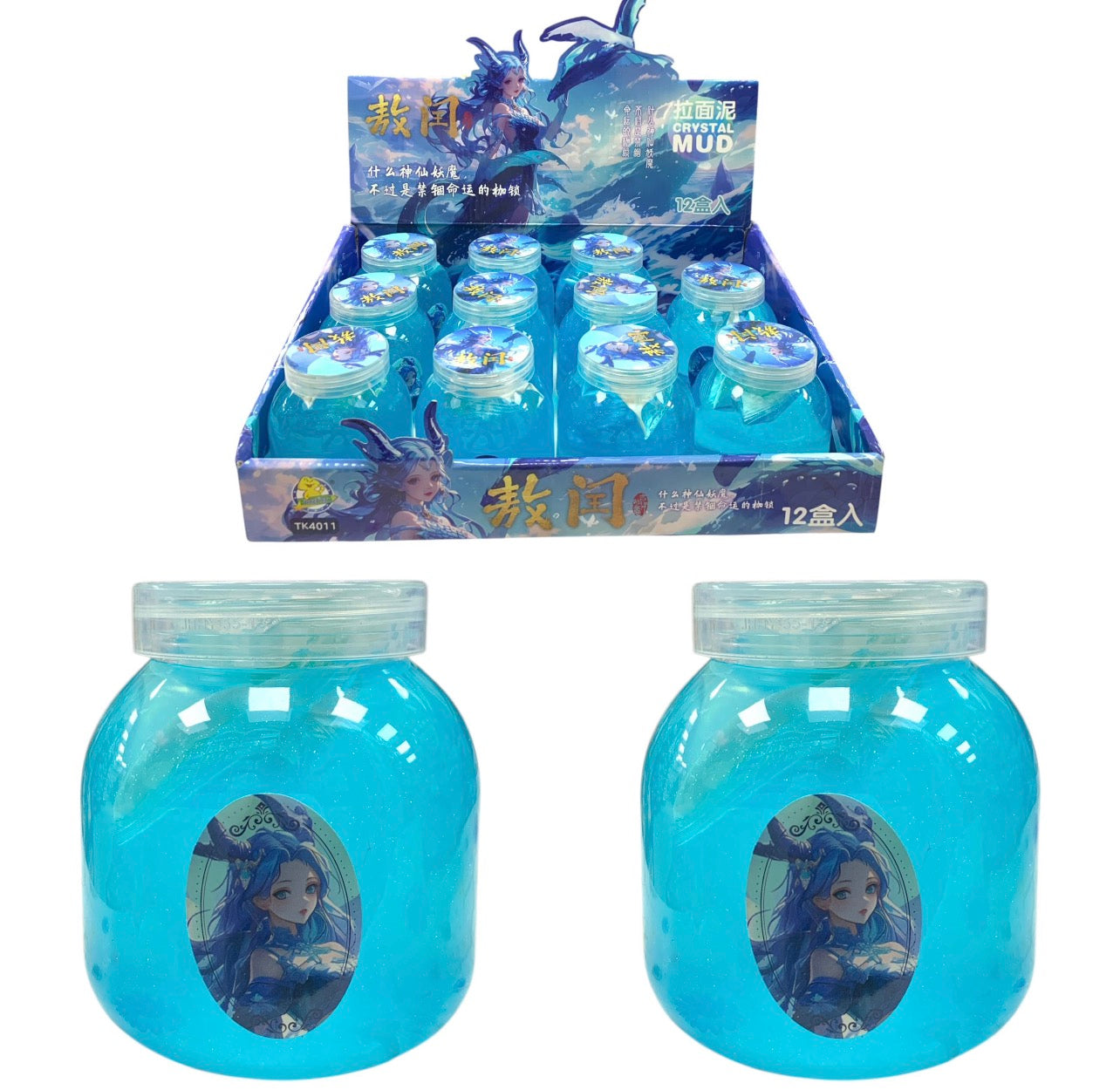 Ramen Anime Slime Blue Color || سلايم اندومي انيمي لون ازرق