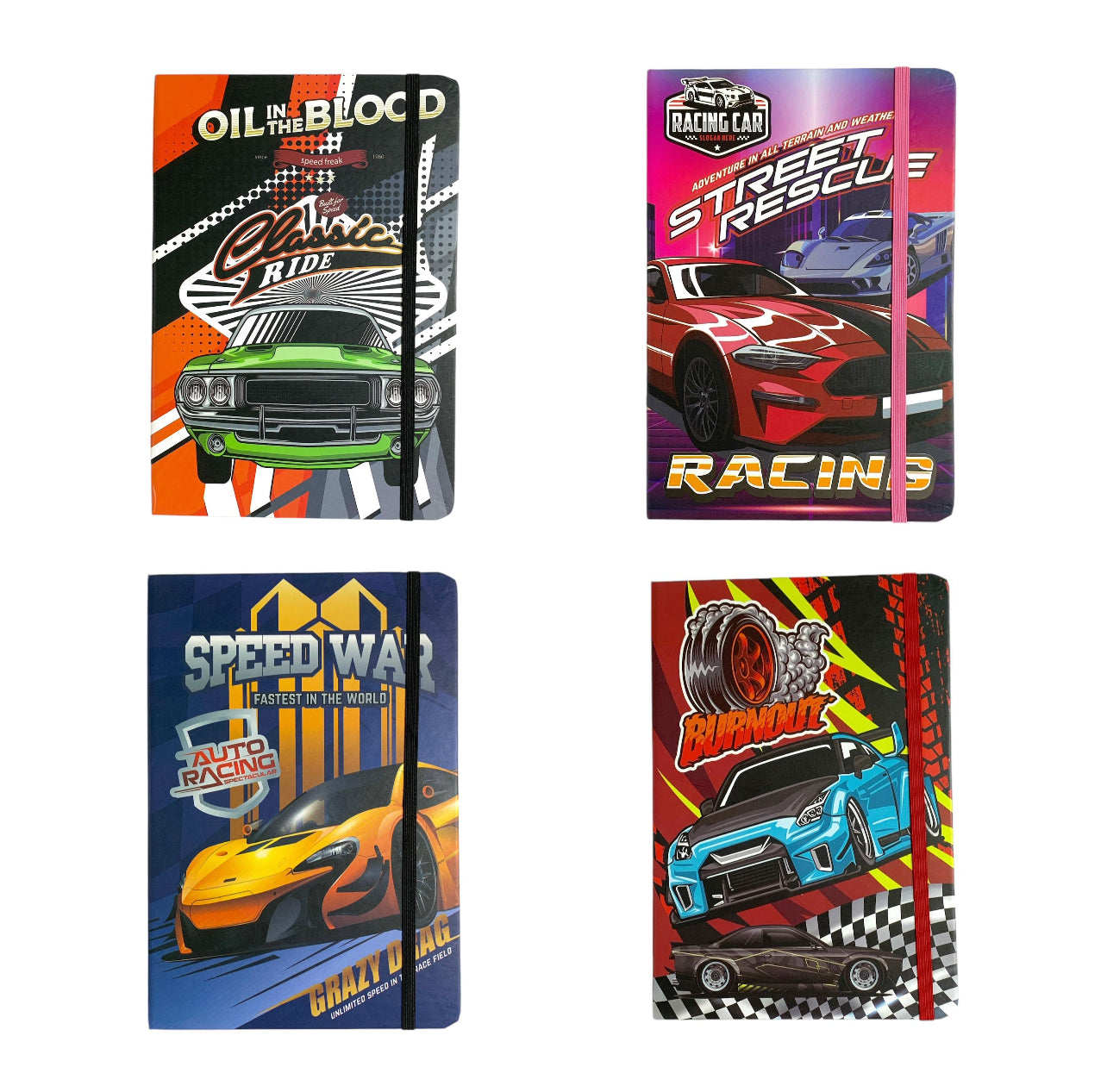 Cars Printed Notebook 20 x 15 Assorted Models || دفتر مطبوع حجم ١٥*٢٠ موديلات مختلفة السيارات