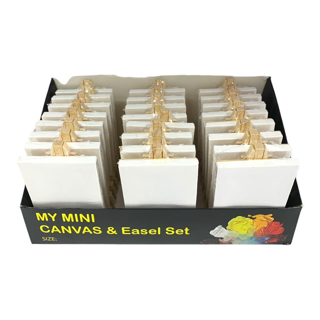 Canvas Set 10 x 8 cm 24 pcs || مجموعة لوحات رسم كانفاس ٨*١٠ سم ٢٤ حبة