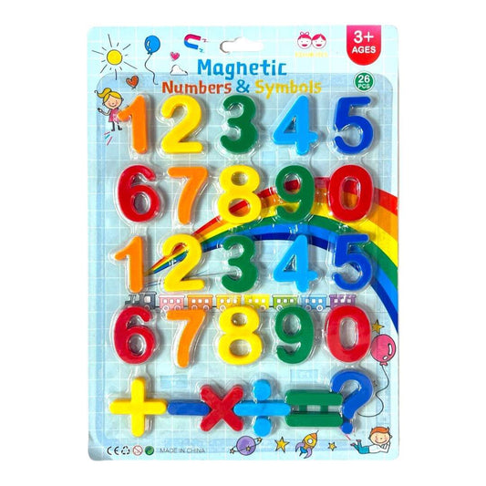 Magnetic Numbers and Symbols || ارقام ورموز انجليزي مغناطيس