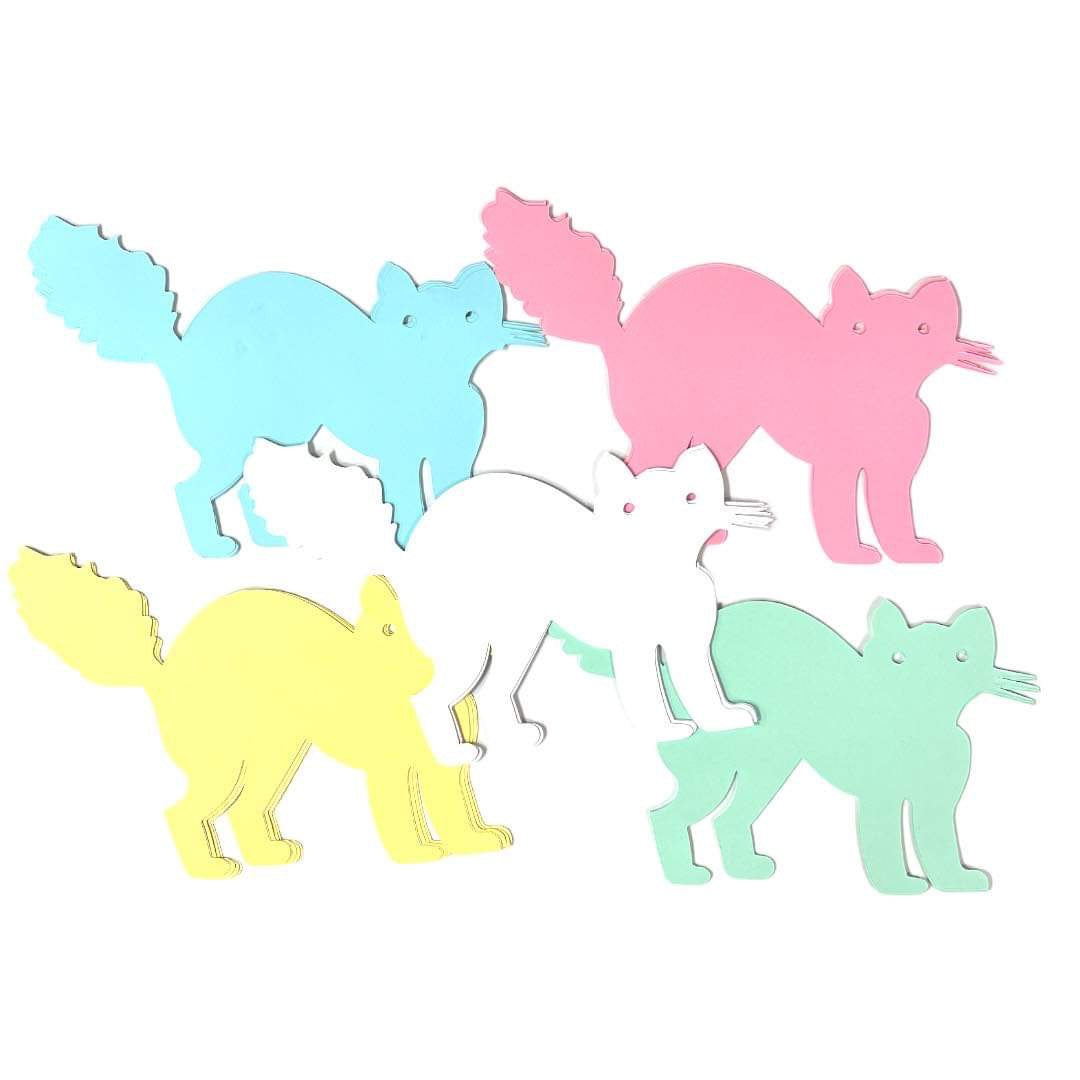 Cat Shape Whiteboard Paper Notes || ورق ملاحظات سبورة وايت بورد شكل قطة