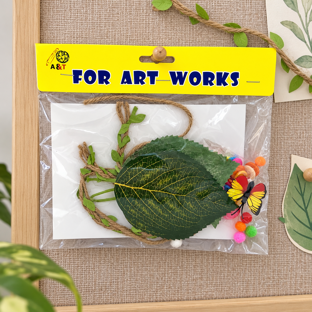 A&T Diy Tree Leaves || مجموعة اوراق شجر اشغال يدوية