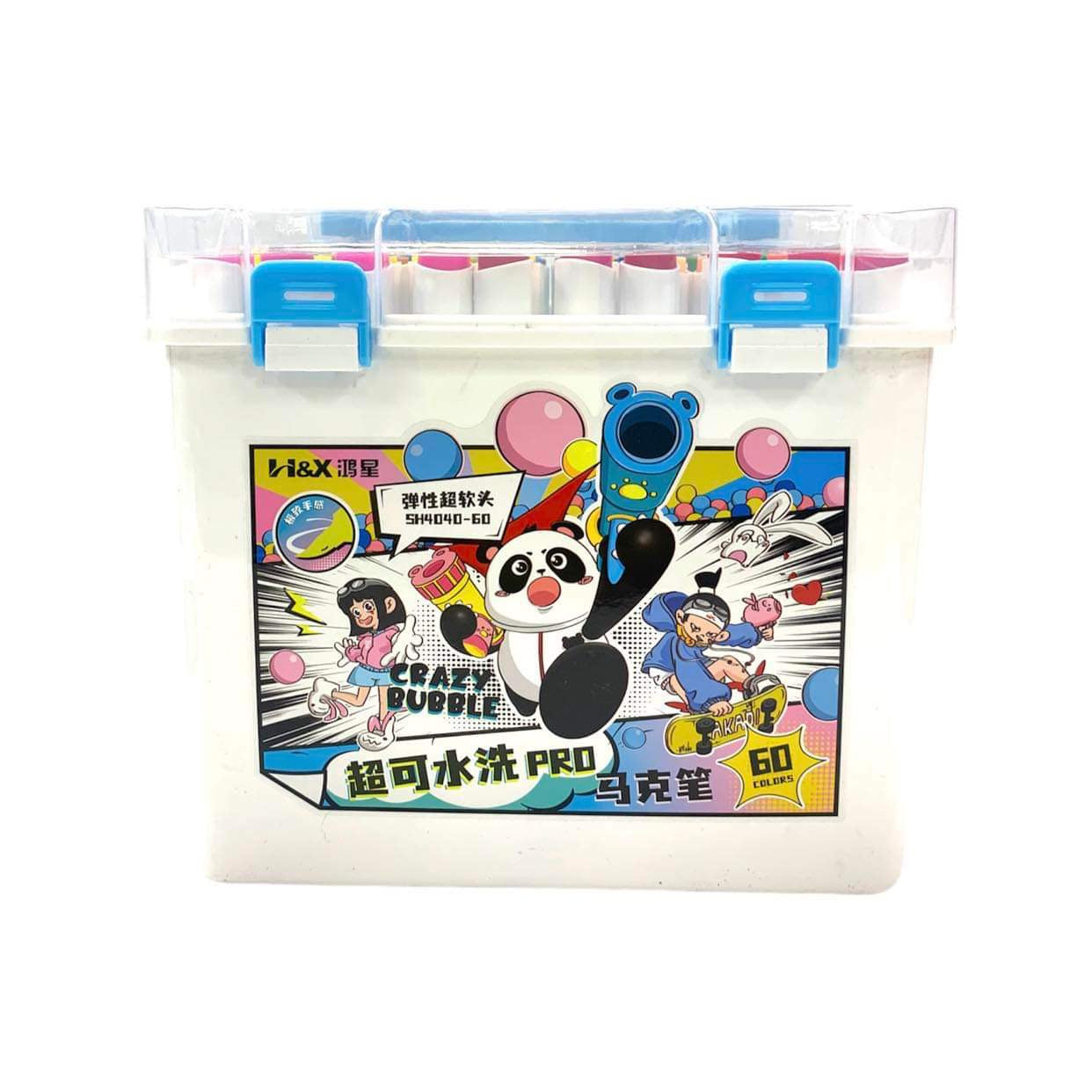 A&T Crazy Bubble Panda Sketch Marker 60