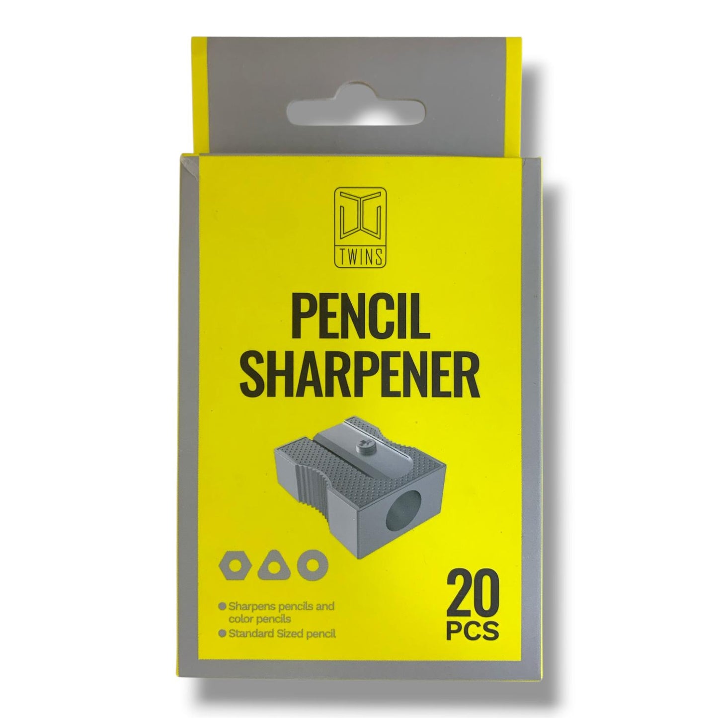 Twins Pencil Sharpener Pack 20 Pcs || باكيت برايات توينز 20 حبة