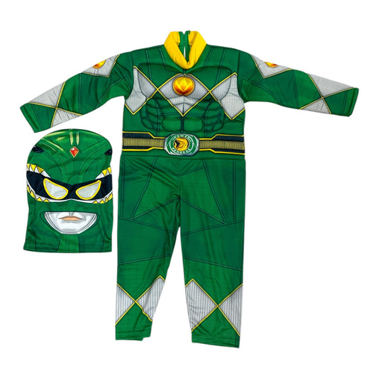 Kids Costume Power Ranger Green || لبس اطفال بور رينجرز الاخضر