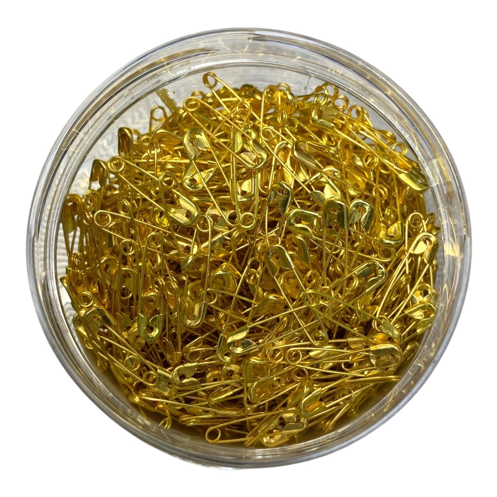 Safety Pin 19 mm DL2292 || علبة دبابيس ١٩ مم لون ذهبي