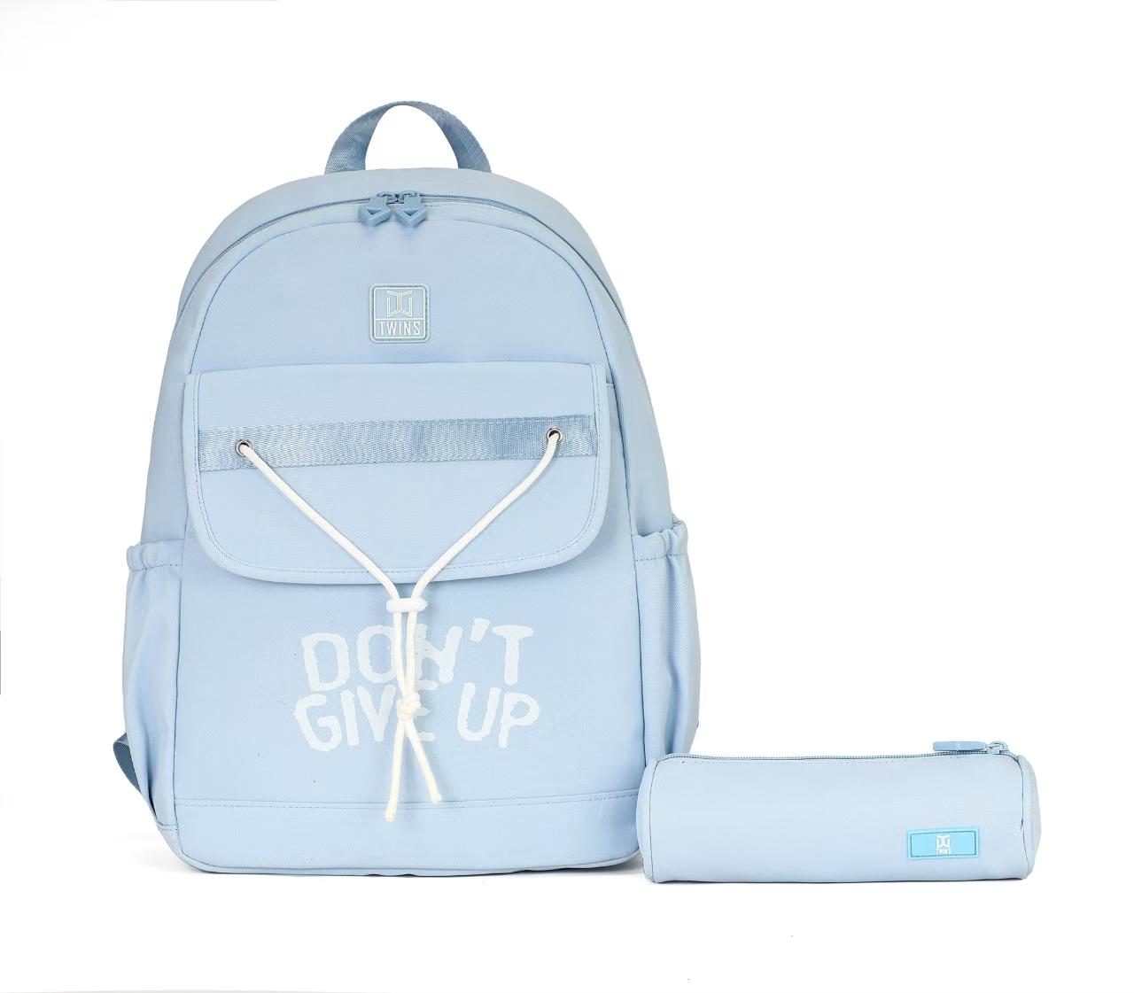 Twins Back to School Backpack Set 2 Pcs #1 || مجموعة العودة الى المدرسة توينز ٢ قطعة جنطة ظهر و مقلمة #١