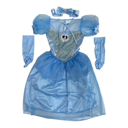 Kids Costume Princess Cinderella || لبس اطفال الاميرة سندريلا