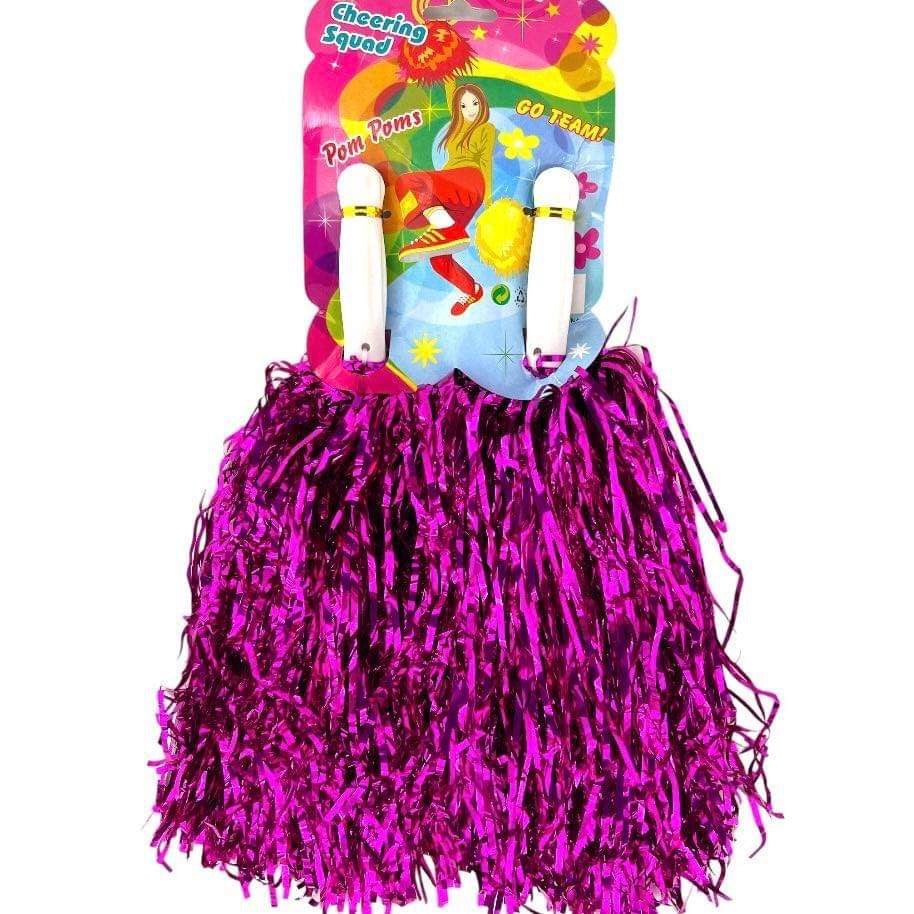 Pom Pom Cheering Squad Pink Color || كركوشة تشجيع لون وردي