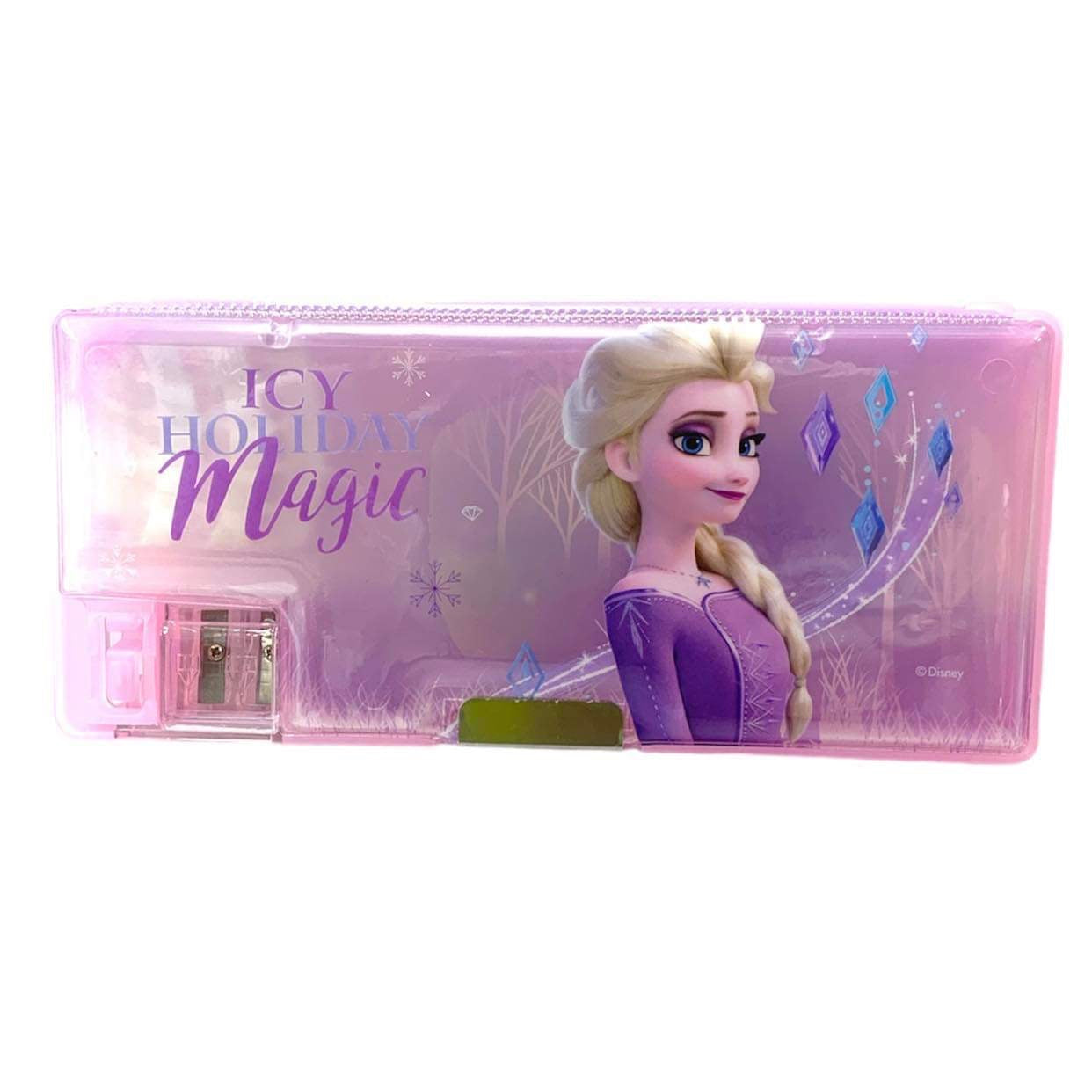Frozen Icy Holiday Hard Pencil Case || مقلمة بلاستيك فروزن