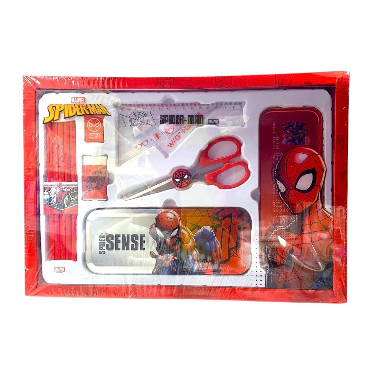 Spiderman Full Stationery Set || مجموعة قرطاسية سبايدر مان الكاملة