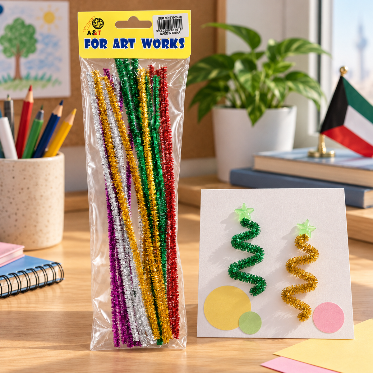 Glitter sticks #1 || اعواد زري للاشغال الفنية #1