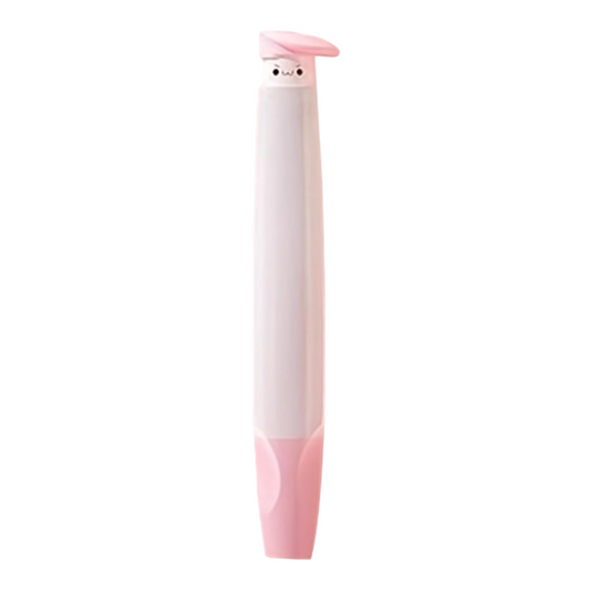 Silicone Hand Writing Aid Pencil Holder For Kids Pink Color || مسكة قلم كاملة للاطفال لون وردي