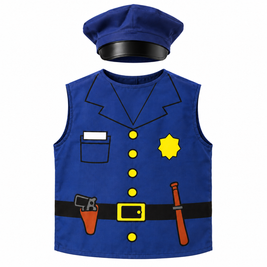 Kids Costume Police Role-Play Set || لبس اطفال طقم لعب أدوار الشرطي — costume product image