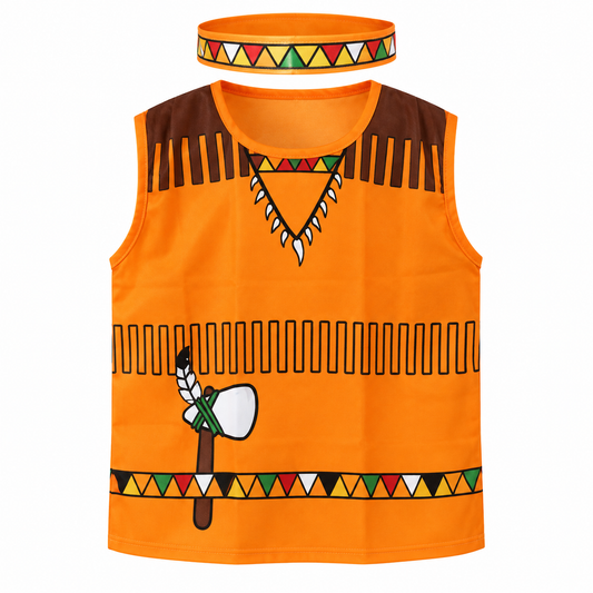 Kids Costume Native Tribe Role-Play Set || لبس اطفال طقم لعب أدوار القبائل — costume product image