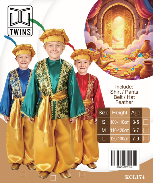 Arabian prince costume Kids Costume || لبس أطفال زي الأمير العربي — supplier reference