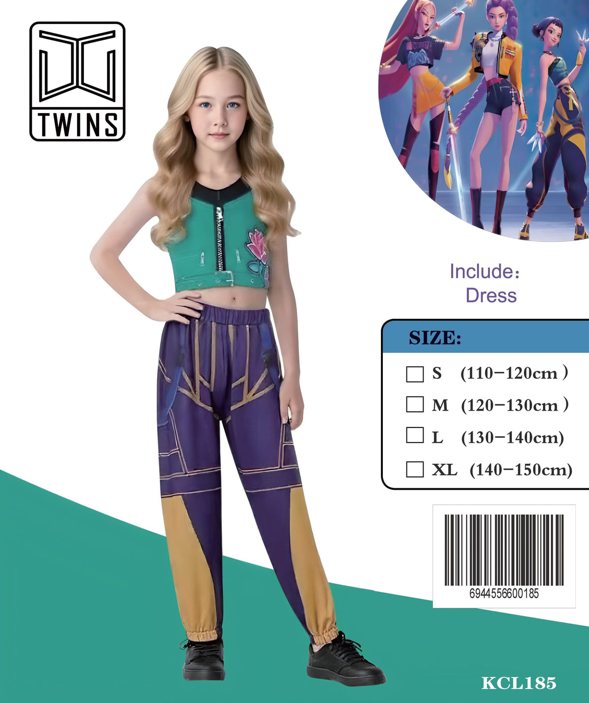 Original supplier packaging – KCL185