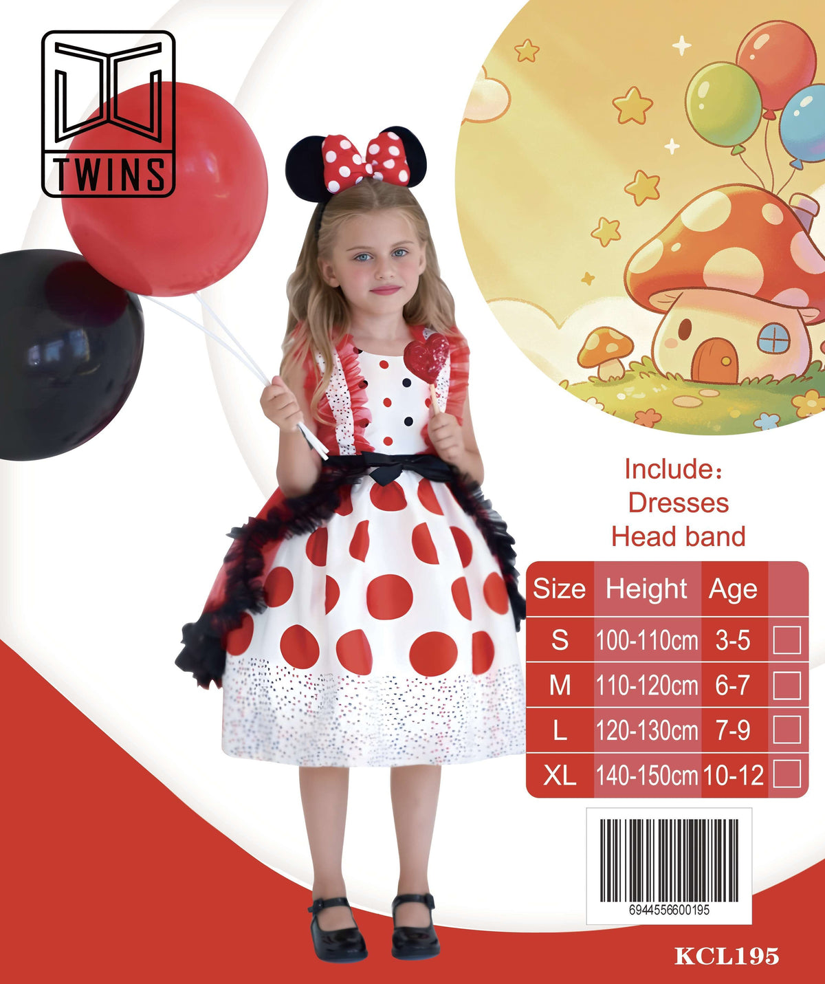 Original supplier packaging – KCL195