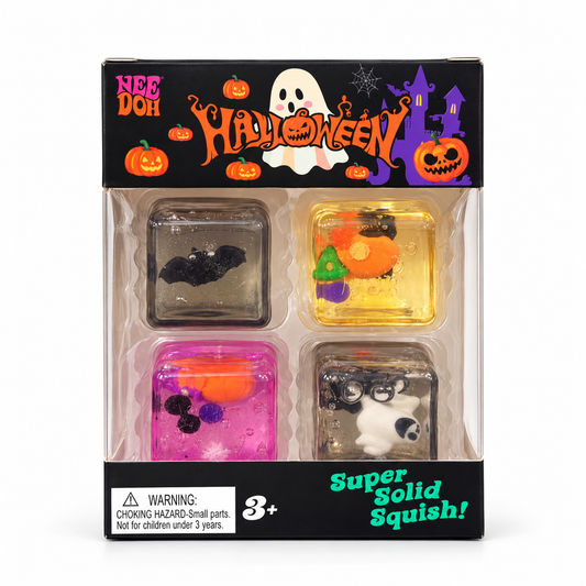 NeeDoh Halloween 4 Pack Mini || ني دوو هالووين 4 قطع ميني