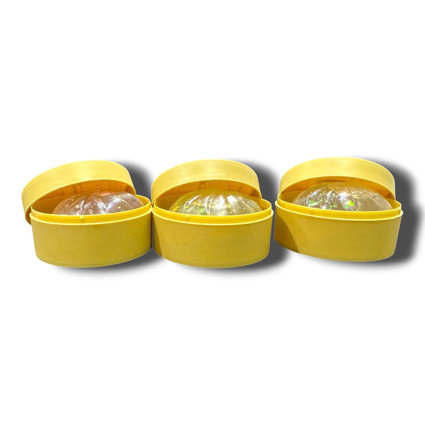Transparent Mini Dumpling Sugar Edition Squishy Assorted Color|| دامبلنغ شفاف حجم ميني صغير الوان متنوعة