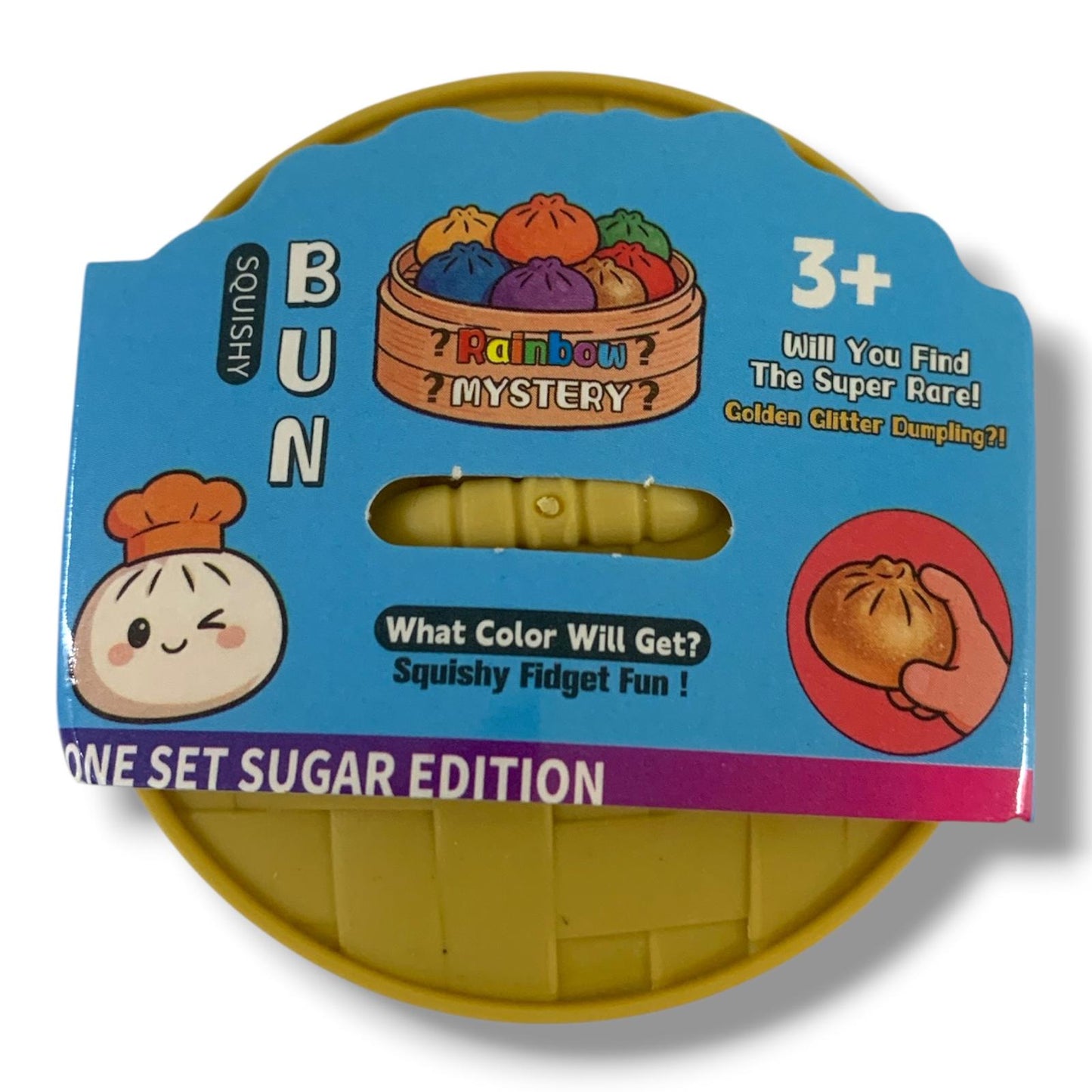 Transparent Mini Dumpling Sugar Edition Squishy Assorted Color|| دامبلنغ شفاف حجم ميني صغير الوان متنوعة