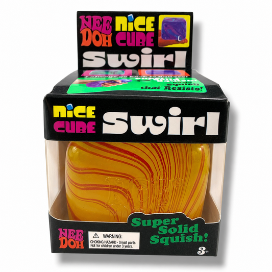 Needoh Nice Cube Swirl Yellow || نيدو مكعب سويرل اصفر