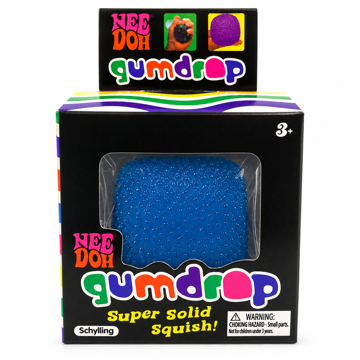 Needoh Gumdrop Cube Blue || نيدو مكعب غامدروب أزرق