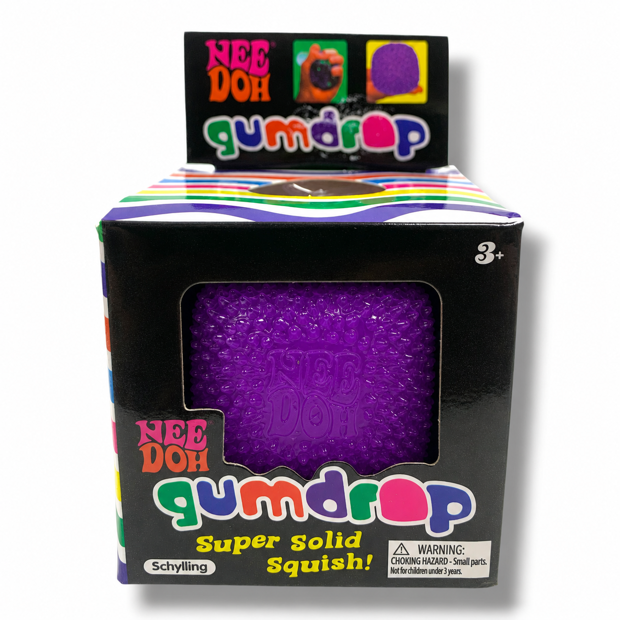 Needoh Gumdrop Cube Purple || نيدو مكعب غامدروب بنفسجي