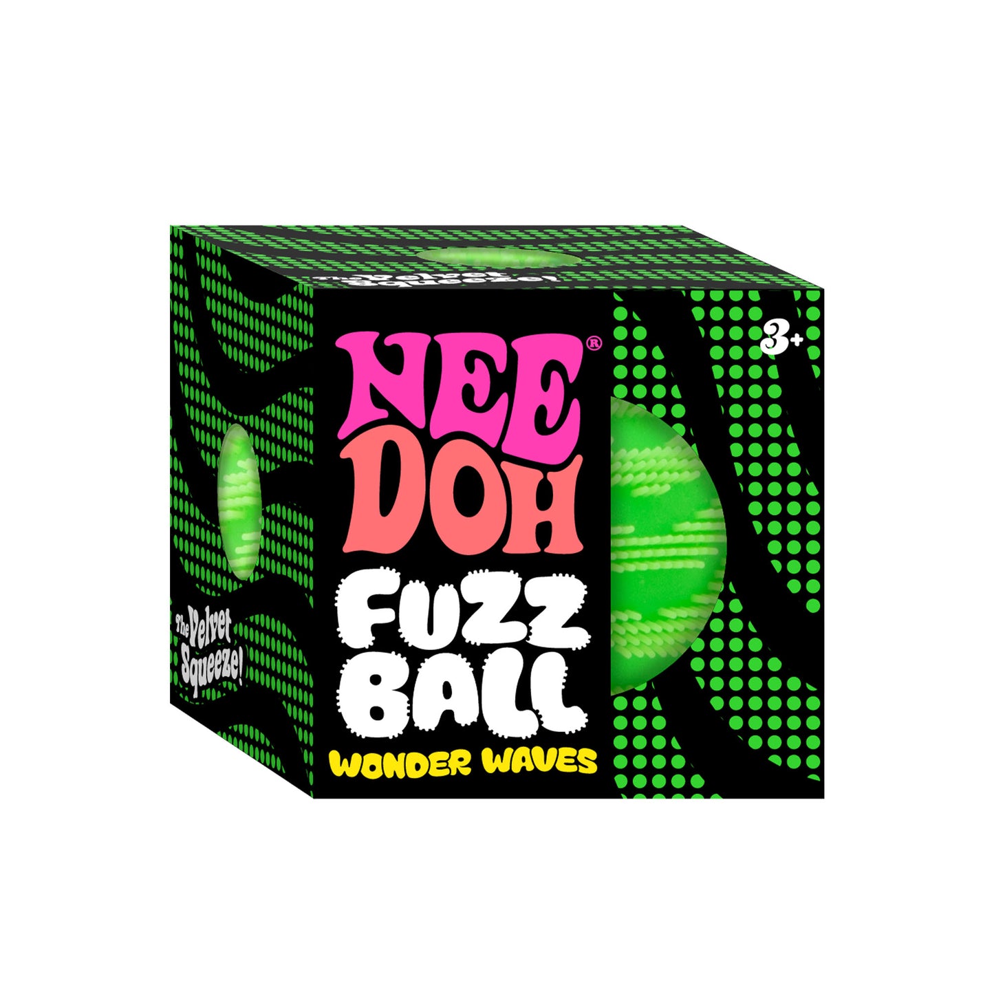 Needoh Fuzz Ball Wonder Waves Green || نيدو فز بول مموج أخضر