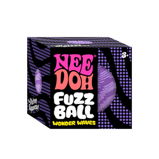 Needoh Fuzz Ball Wonder Waves Purple || نيدو فز بول مموج بنفسجي