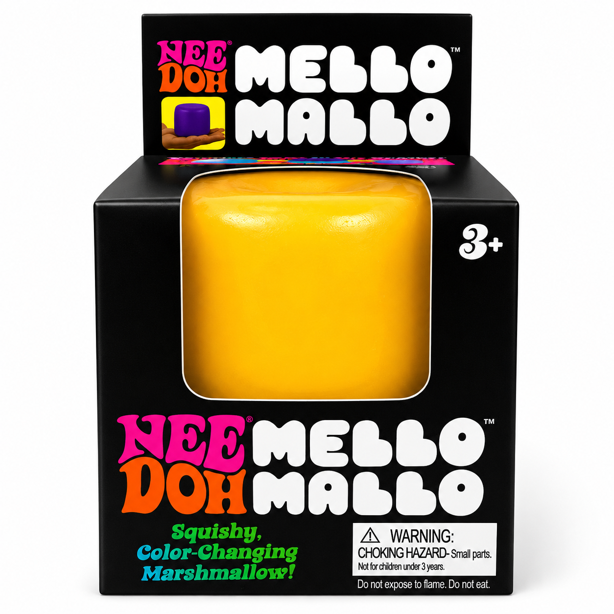 Needoh Mello Mallo Marshmallo Squishy Yellow || نيدو ميلو مالو مارشمويلو سكوشي اصفر

