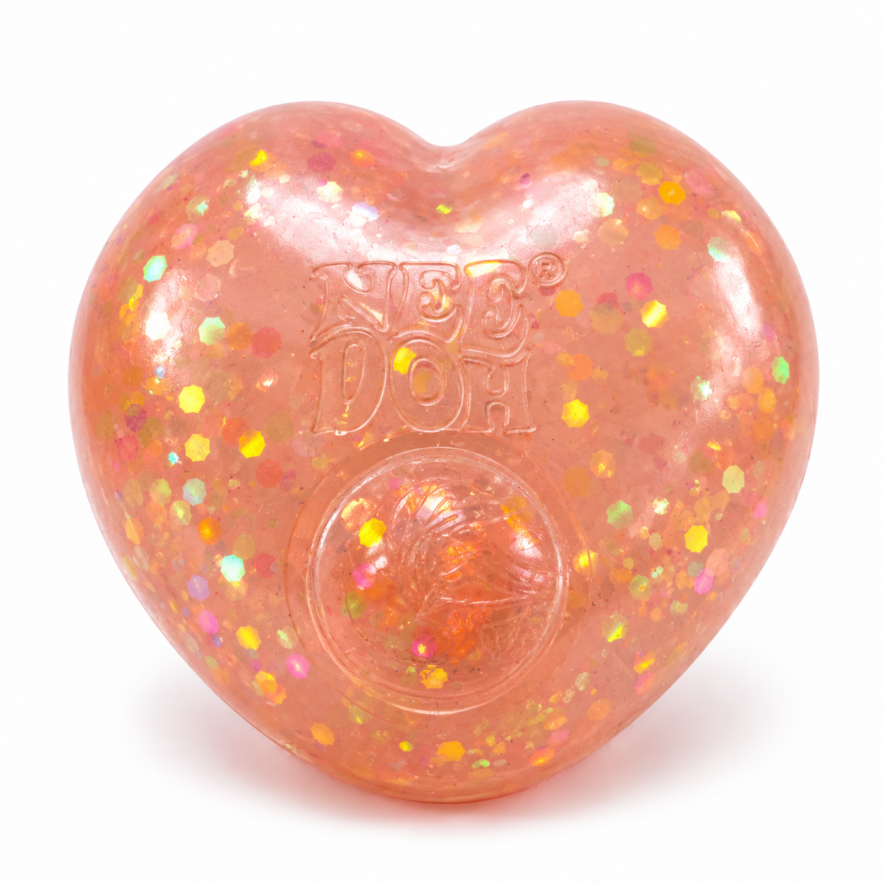 Needoh Squeeze Hearts Squishy Peach || نيدو سكويشي قلب 