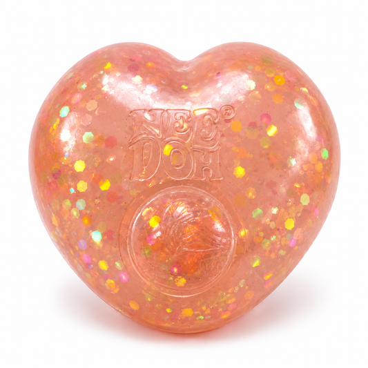 Needoh Squeeze Hearts Squishy Peach || نيدو سكويشي قلب 