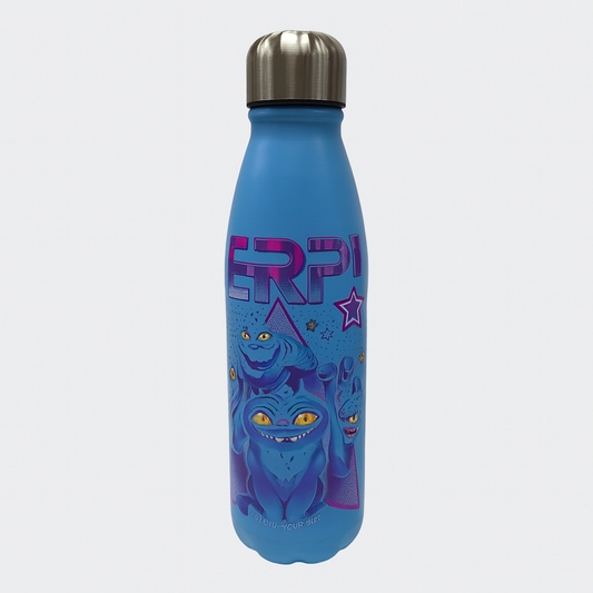 Kpop Demon Hunter Steel Water Bottle 500 ml Blue Color || مطارة ماء كي بوب ديمون هنتر لحفظ البرودة و الحرارة ٥٠٠ مل لون ازرق
