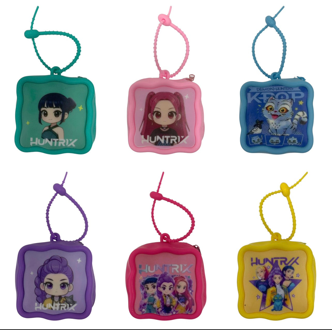 Kpop Demon Hunter Coins Case Assorted Colors || حافظة فلوس كي بوب ديمون هنتر الوان متنوعة
