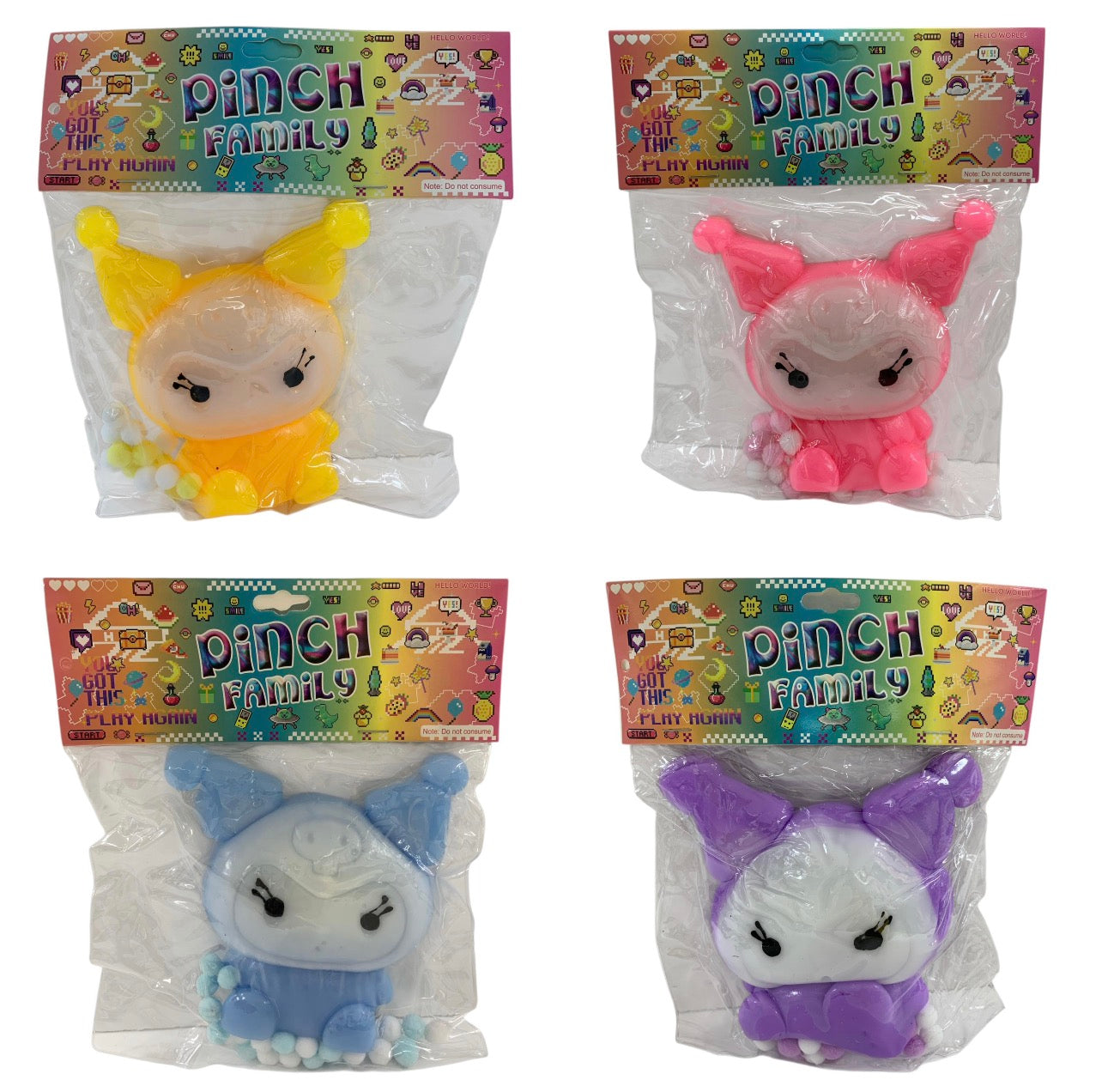 Squishy Kuromi Assorted Models || سكويشي كورومي موديلات متنوعة
