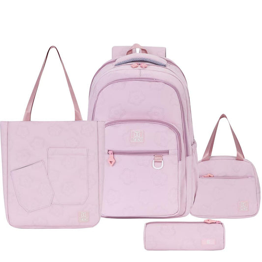 Twins Back to School Backpack Set 4 Pcs || مجموعة العودة الى المدرسة طقم ٤ قطع جنطة طهر و مقلمة و شنطة اكل و حقيبة رياضة #17
