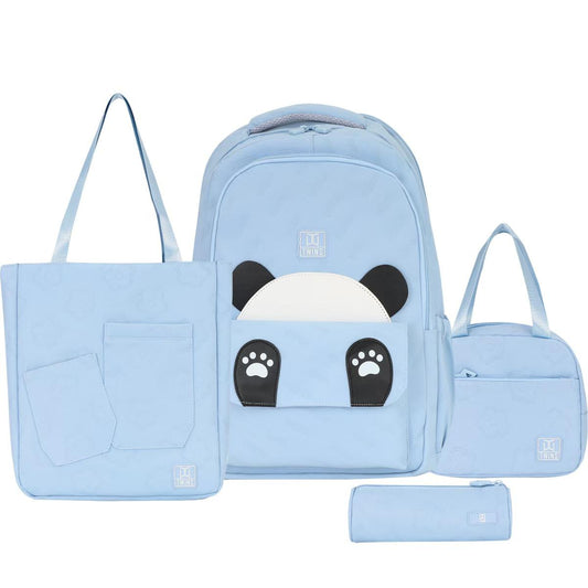 Twins Back to School Backpack Set 4 Pcs || مجموعة العودة الى المدرسة طقم ٤ قطع جنطة طهر و مقلمة و شنطة اكل و حقيبة رياضة #23