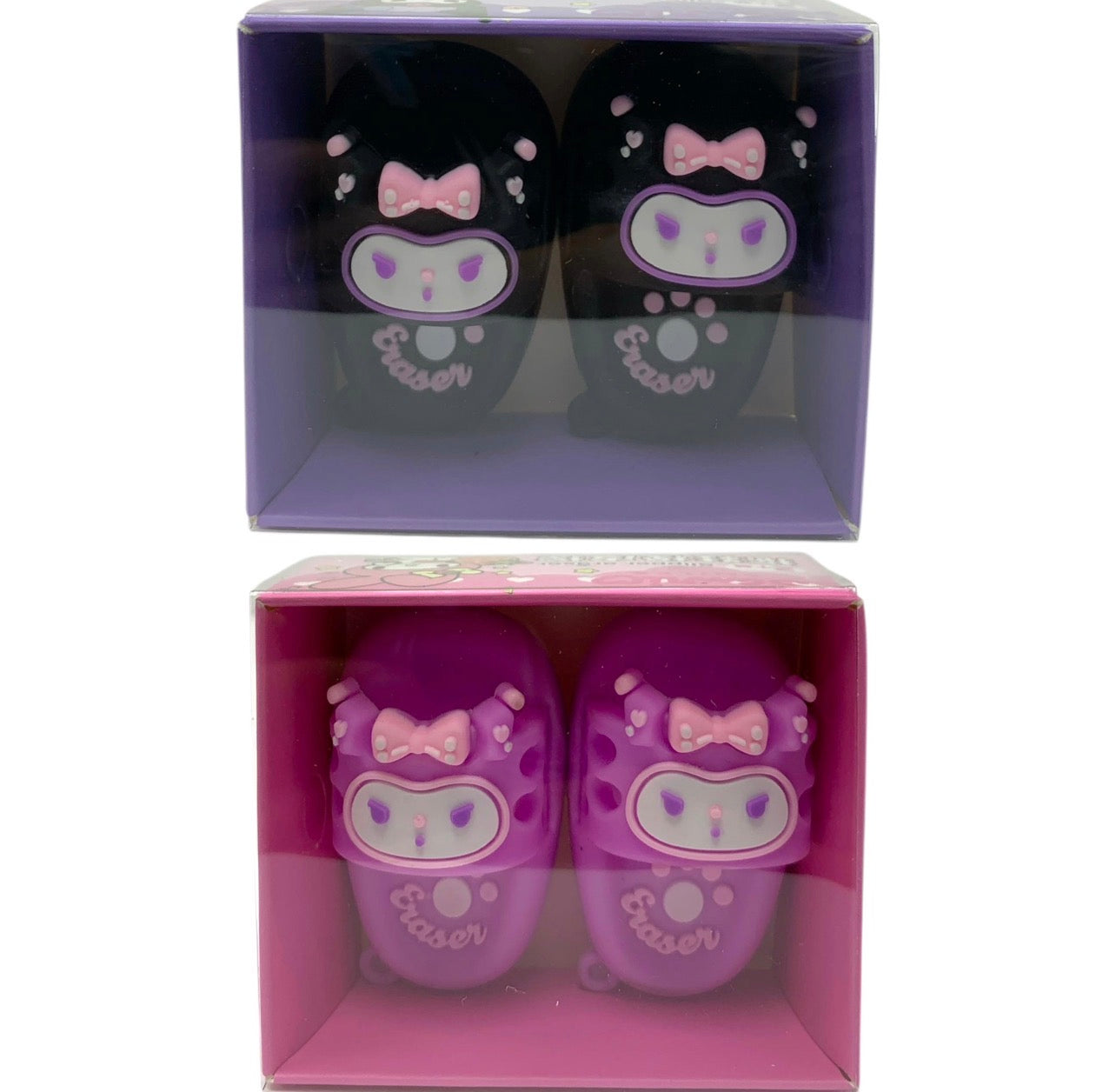 Kuromi Slipper Eraser Assorted Color || مساحة كورومي الوان متنوعة