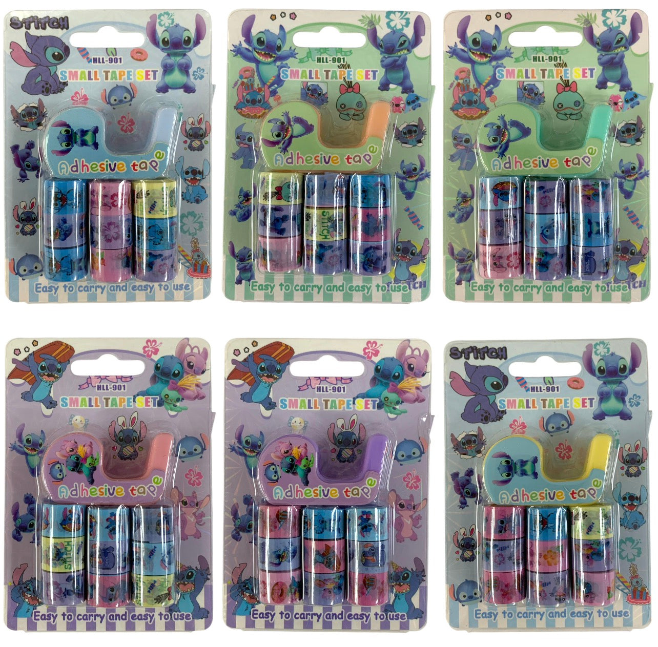 Stitch Tape with Dispenser Assorted Model || تيب ستيتش مع قاطع موديلات متنوعة
